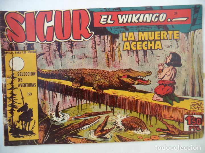 Tebeos: SIGUR EL VIKINGO N&ordm; 24 ORIGINAL - Foto 1