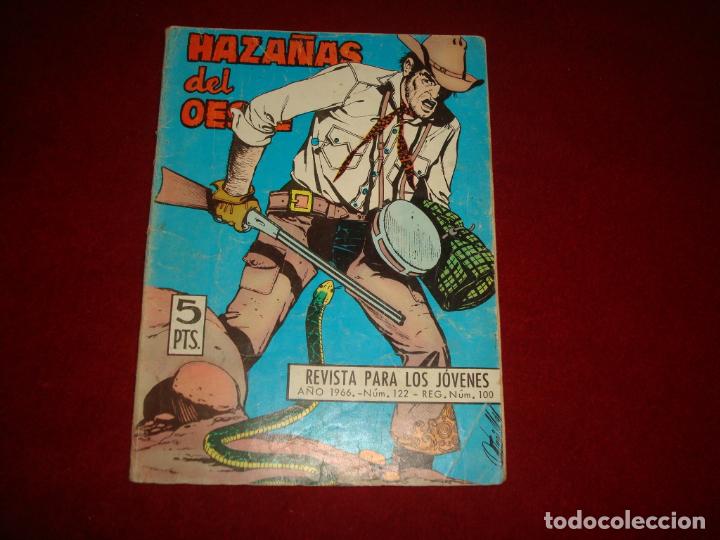 Tebeos: haza&ntilde;as del oeste n&ordm; 122 1966 editorial toray - Foto 1
