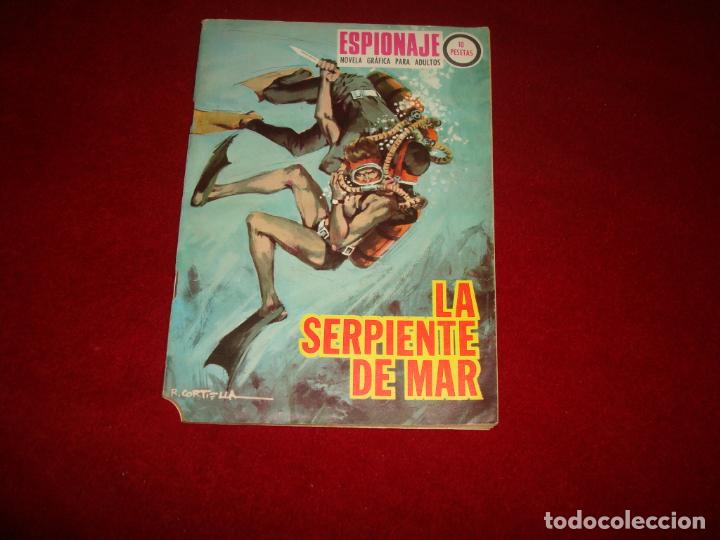 Tebeos: ESPIONAJE N&ordm; 60 LA SERPIENTE DE MAR EDITORIAL TORAY 1967 - Foto 1