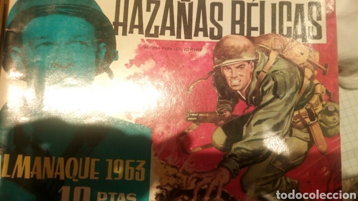 Tebeos: Haza&ntilde;as belicas almanaque 1963 - Foto 1