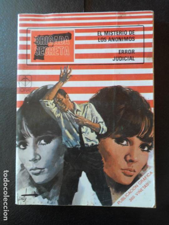 Tebeos: BRIGADA SECRETA - N&ordm; 6 - EDICIONES TORAY 1982 - Foto 1