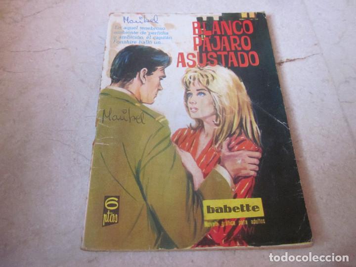 Tebeos: BABETTE N&ordm; 28 - BLANCO PAJARO ASUSTADO - TORAY 1965 - Foto 1