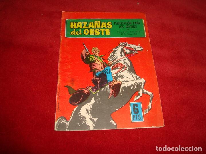 Tebeos: haza&ntilde;as del oeste n&ordm; 217 editorial toray 1970 - Foto 1