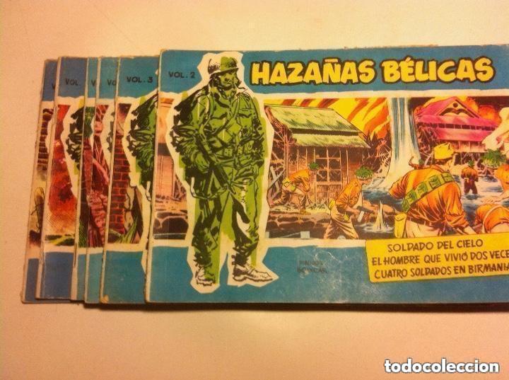 Tebeos: haza&ntilde;as b&eacute;licas - azul - lote de 4 - Foto 1