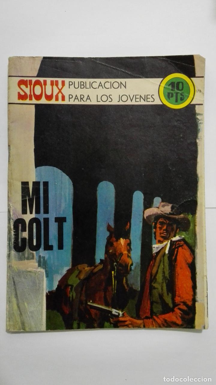 Tebeos: SIOUX, N&ordm; 178, MI COLT, EDICIONES TORAY, 1971 - Foto 1