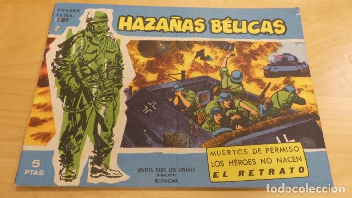 Tebeos: HAZA&Ntilde;AS BELICAS . NUMERO EXTRA 161 . - Foto 1