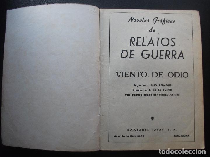 Tebeos: RELATOS DE GUERRA N&ordm; 1, VIENTO DE ODIO - Foto 2
