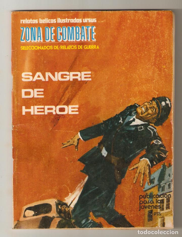 Tebeos: ZONA DE COMBATE - N&ordm; 2 - SANGRE DE HEROE - TORAY - 1973 - Foto 1