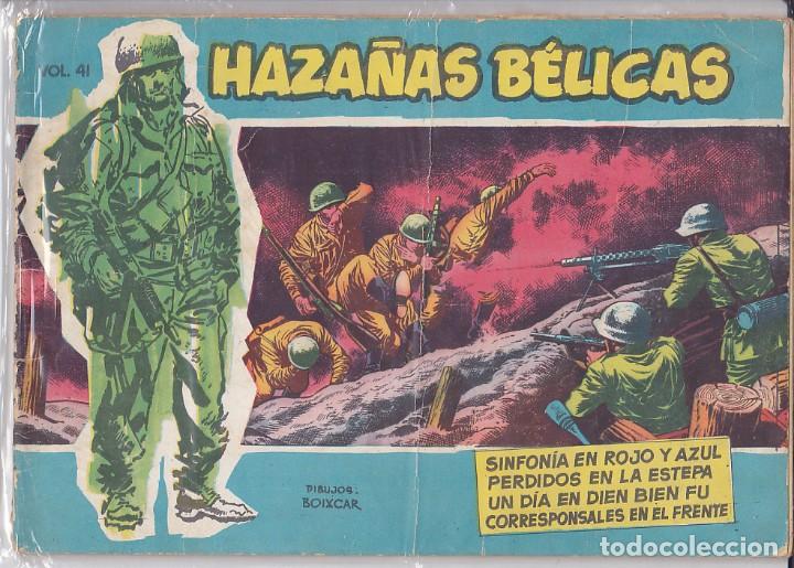 Tebeos: COMIC COLECCION HAZA&Ntilde;AS BELICAS AZULES N&ordm; 41 - Foto 1
