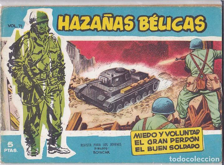 Tebeos: COMIC COLECCION HAZA&Ntilde;AS BELICAS AZULES N&ordm; 71 - Foto 1