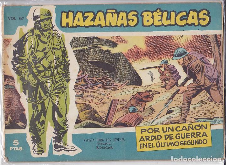 Tebeos: COMIC COLECCION HAZA&Ntilde;AS BELICAS AZULES N&ordm; 67 - Foto 1