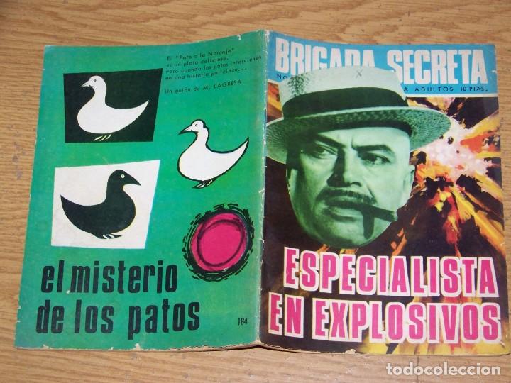 Tebeos: TORAY BRIGADA SECRETA 184 MBE - Foto 1