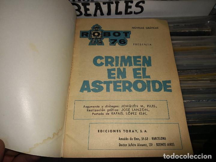 Tebeos: ROBOT 76 N&ordm; 12 * CRIMEN EN EL ASTEROIDE - Foto 2