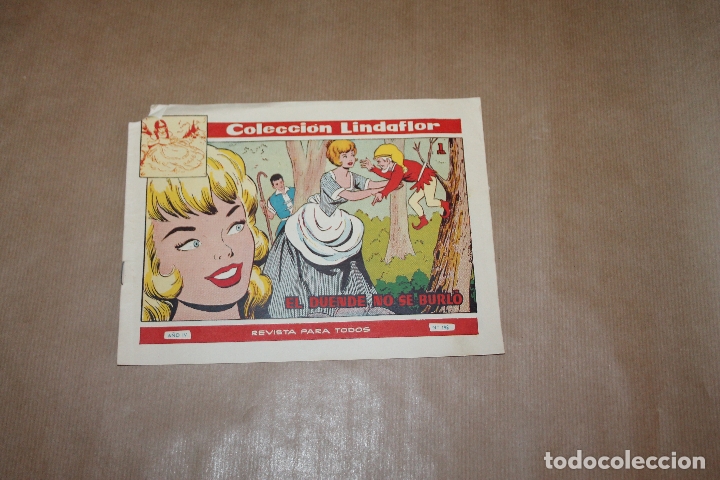 Tebeos: COLECCI&Oacute;N LINDAFLOR N&ordm; 198, EDITORIAL TORAY - Foto 1