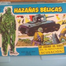 Tebeos: HAZAÑAS BELICAS EXTRA NÚMERO Nº 137 . COLECCION AZUL. 1958. LOS JARDINES DEL DIABLO JOE SEPULTURERO