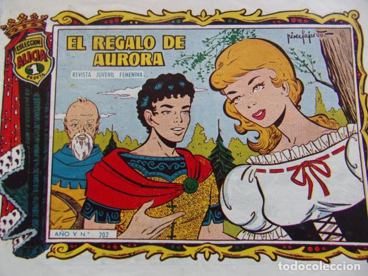 Tebeos: ALICIA N&uacute;m 202 EL REGALO DE AURORA - Foto 1