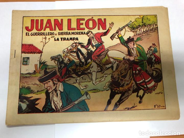 Tebeos: COMIC ORIGINAL JUAN LEON N&ordm; 3  EDITORIAL TORAY - Foto 1