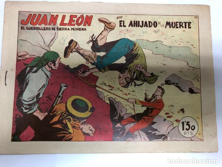 Tebeos: COMIC ORIGINAL JUAN LEON N&ordm; 10 EDITORIAL TORAY - Foto 1