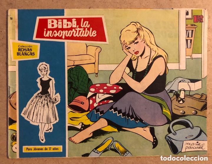 Tebeos: COLECCI&Oacute;N ROSAS BLANCAS N&deg; 16 BIBI, LA INSOPORTABLE (EDICIONES TORAY). - Foto 1