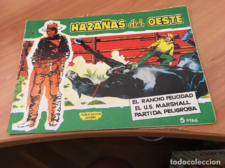 Tebeos: HAZA&Ntilde;AS DEL OESTE N&ordm; 4 ( ORIGINAL TORAY) (COB25) - Foto 1