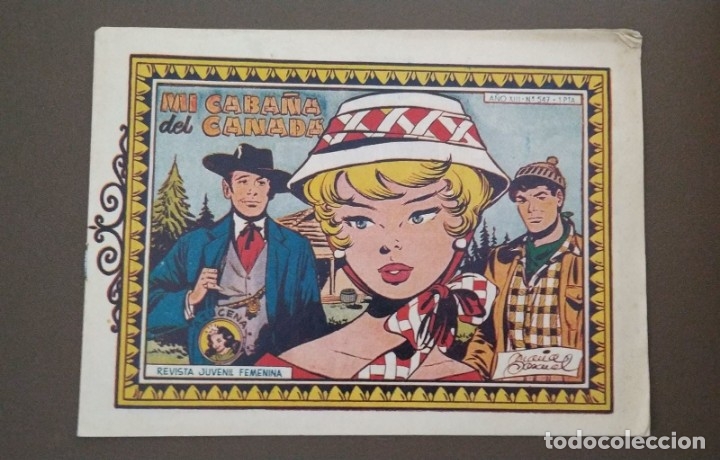 Tebeos: COLECCION AZUCENA. MI CABA&Ntilde;A DEL CANADA. - Foto 1