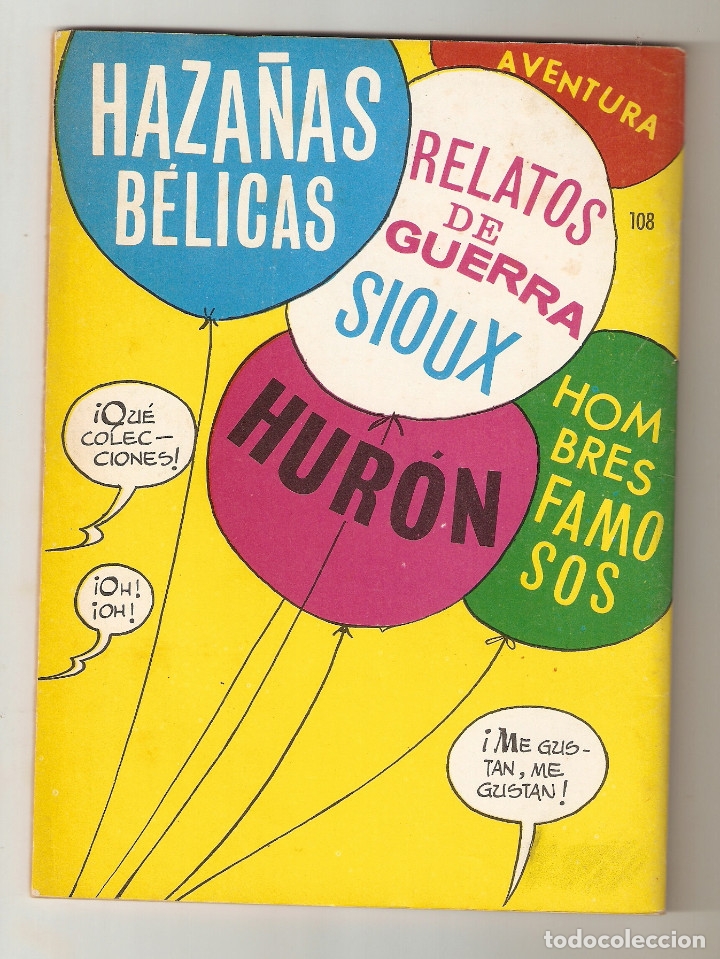 Tebeos: SIOUX - N&ordm; 108 - SUCEDIO EN LONG BEHAR - EDICIONES TORAY - 1968 - - Foto 2