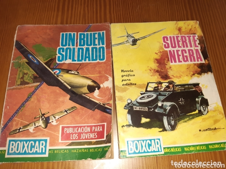 Tebeos: Lote de 2 comics HAZA&Ntilde;AS BELICAS BOIXCAR - Foto 1