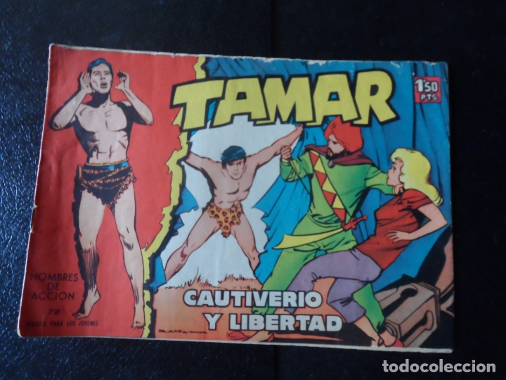 Tebeos: TAMAR N&ordm; 72 EDITORIAL TORAY ORIGINAL - Foto 1