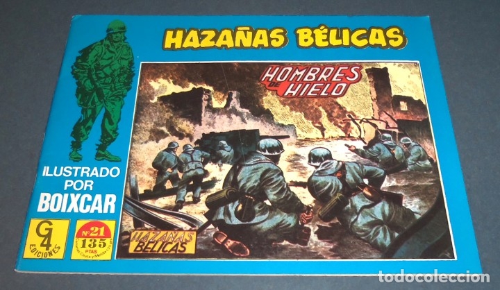 Tebeos: Tebeo HAZA&Ntilde;AS B&Eacute;LICAS N&ordm; 21 - Reedici&oacute;n 1987 - Foto 1