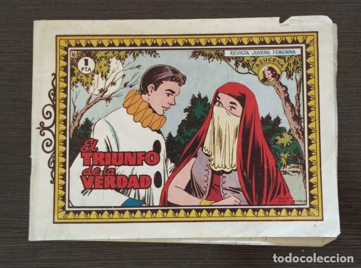 Tebeos: COLECCION AZUCENA. EL TRIUNFO DE LA VERDAD.  NUMERO 16 - Foto 1