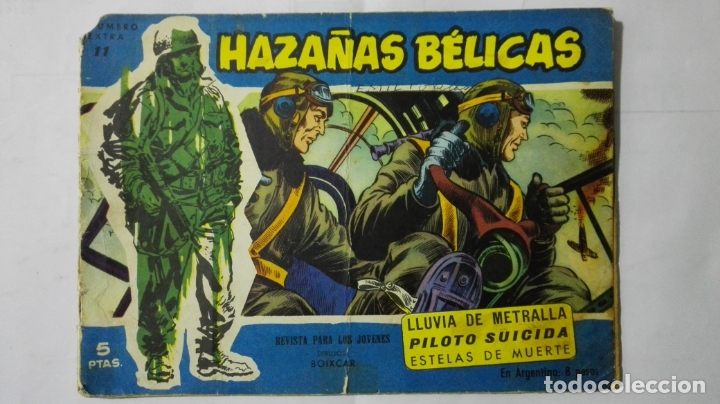 Tebeos: HAZA&Ntilde;AS BELICAS, NUMERO EXTRA 11, EDICIONES TORAY, 1958 - Foto 1