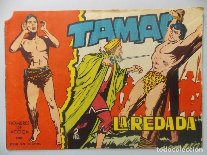 Tebeos: COMIC - TAMAR - N&ordm; 152 , LA REDADA - EDICIONES TORAY , A&Ntilde;O 1961 - ORIGINAL .. L395 - Foto 1