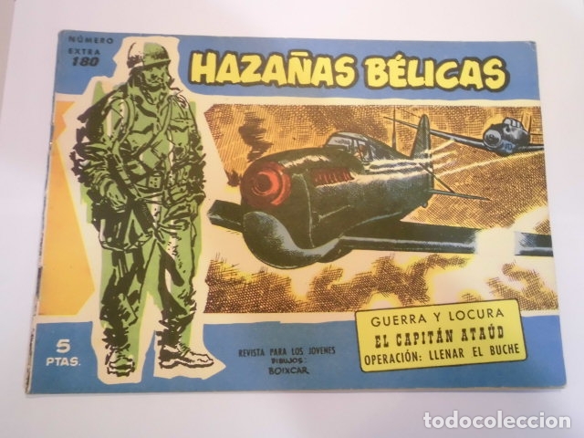 Tebeos: HAZA&Ntilde;AS BELICAS - NUM EXTRA 180 - ED. TORAY - Foto 1