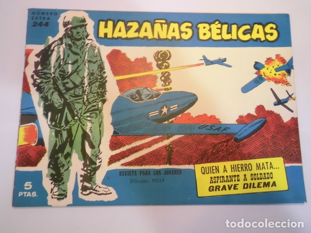 Tebeos: HAZA&Ntilde;AS BELICAS - NUM EXTRA 244 - ED. TORAY - Foto 1