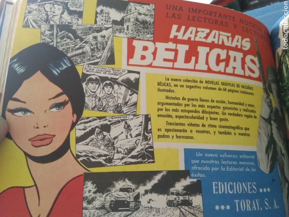 Tebeos: TEBEOS ANTIGUOS AZA&Ntilde;AS B&Eacute;LICAS/1958 - Foto 7