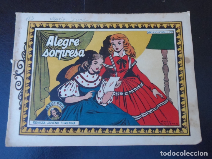 Tebeos: AZUCENA N&ordm; 554  EDITORIAL TORAY - Foto 1
