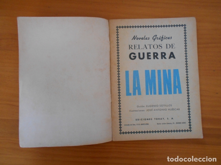 Tebeos: RELATOS DE GUERRA N&ordm; 172 - LA MINA (6T) - Foto 2