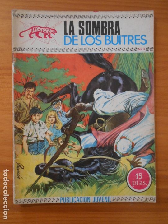 Tebeos: LEOPARDO N&ordm; 4 - LA SOMBRA DE LOS BUITRES - TORAY (I2) - Foto 1