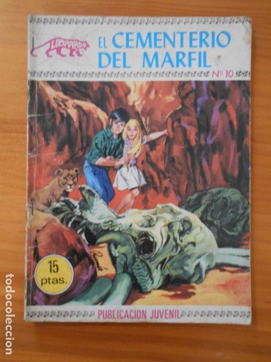 Tebeos: LEOPARDO N&ordm; 10 - EL CEMENTERIO DE MARFIL - TORAY (I2) - Foto 1