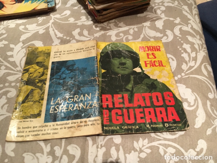 Tebeos: RELATOS DE GUERRA - N&ordm; 17 - MORIR ES F&Aacute;CIL - EDICIONES TORAY - Foto 1