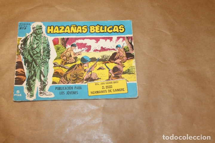 Tebeos: HAZA&Ntilde;AS B&Eacute;LICAS AZULES N&ordm; 273, EDITORIAL TORAY - Foto 1