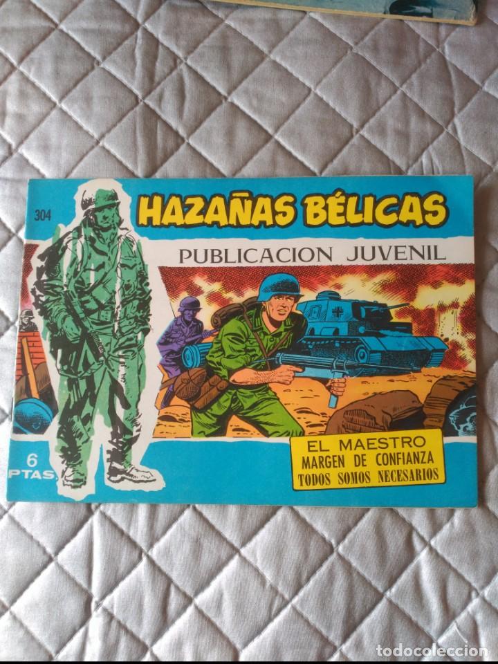 Tebeos: Haza&ntilde;as B&eacute;licas Extra Azul N&ordm; 304 - Foto 1