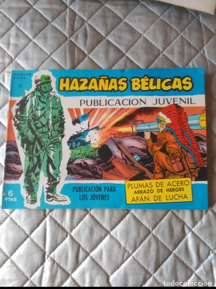 Tebeos: Haza&ntilde;as B&eacute;licas Extra Azul N&ordm; 331 - Foto 1