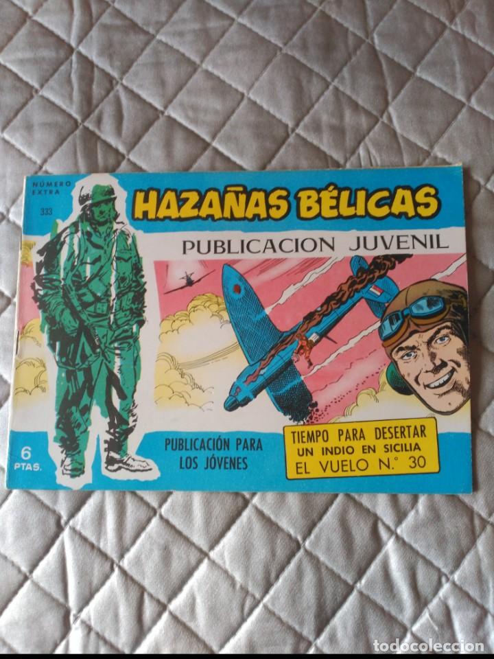 Tebeos: Haza&ntilde;as B&eacute;licas Extra Azul N&ordm; 333 - Foto 1
