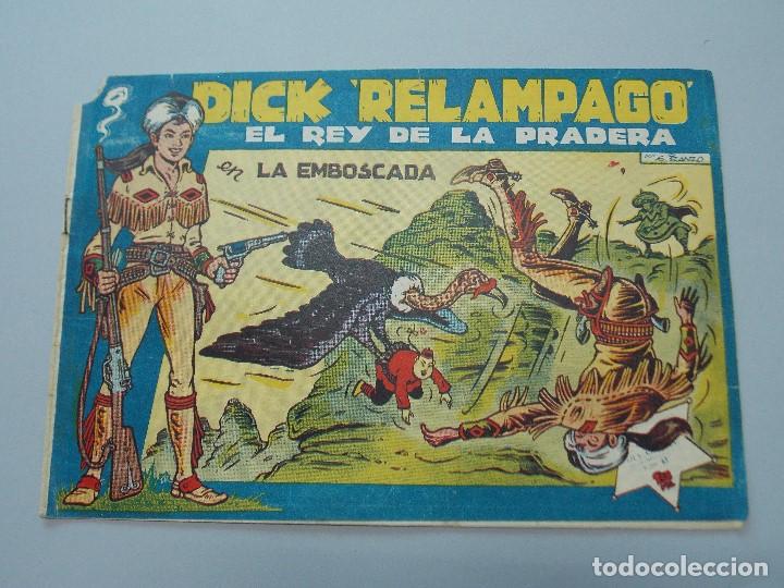 Tebeos: COMIC DICK RELAMPAGO N&ordm; 65, LA EMBOSCADA - EDITORIAL TORAY, 1959 - ORIGINAL ... L489 - Foto 1