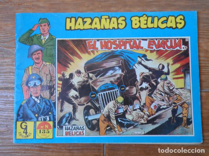 Tebeos: HAZA&Ntilde;AS B&Eacute;LICAS N&ordm; 8 - EDICIONES G4 - Foto 1