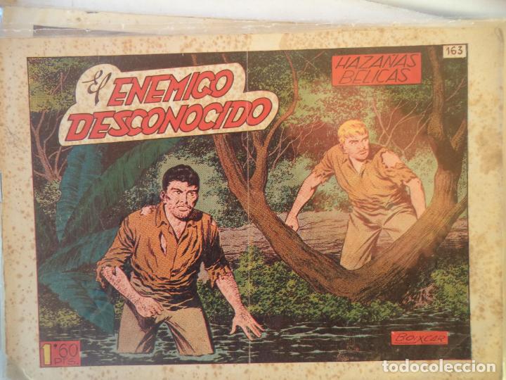 Tebeos: HAZA&Ntilde;AS BELICAS N&ordm; 163 ORIGINAL - Foto 1