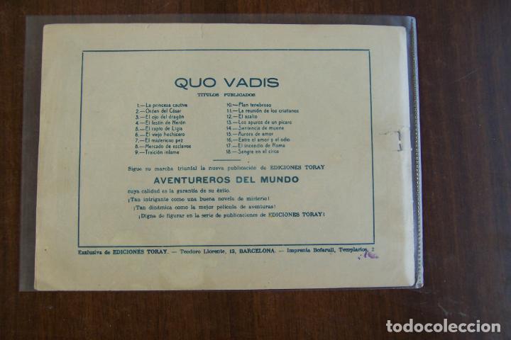 Tebeos: toray,- quo vadis n&ordm; 18 - Foto 2