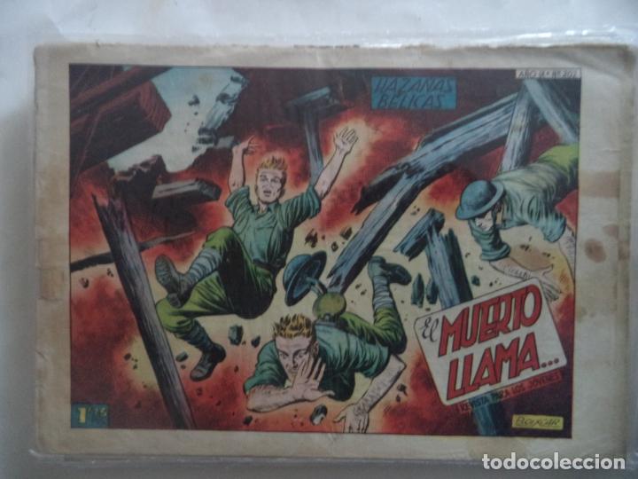 Tebeos: HAZA&Ntilde;AS BELICAS N&ordm; 202 ORIGINAL - Foto 1