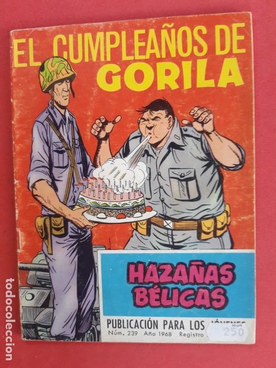 Tebeos: HAZA&Ntilde;AS B&Eacute;LICAS N&ordm; 239 TORAY 1968 - Foto 1